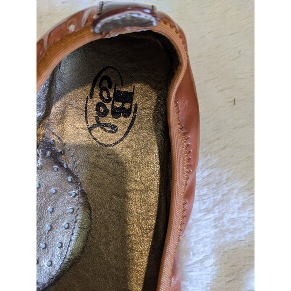 bcool ballet flats dress flats brown tan size 36 GIRLS 4 shiny dressy casual - Picture 12 of 12